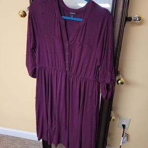 Torrid Maroon dress